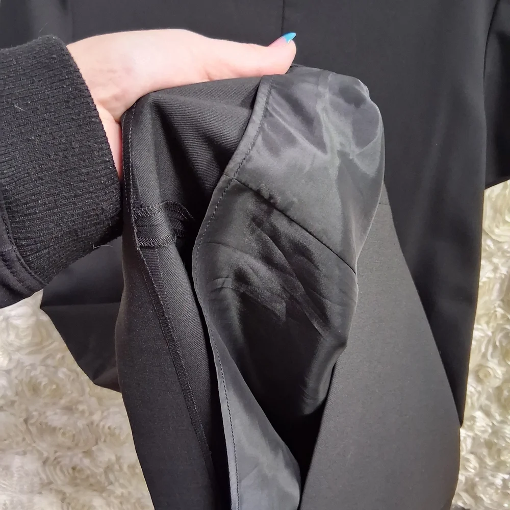 Elegant Black Midi Dress by - Picture 6 of 6